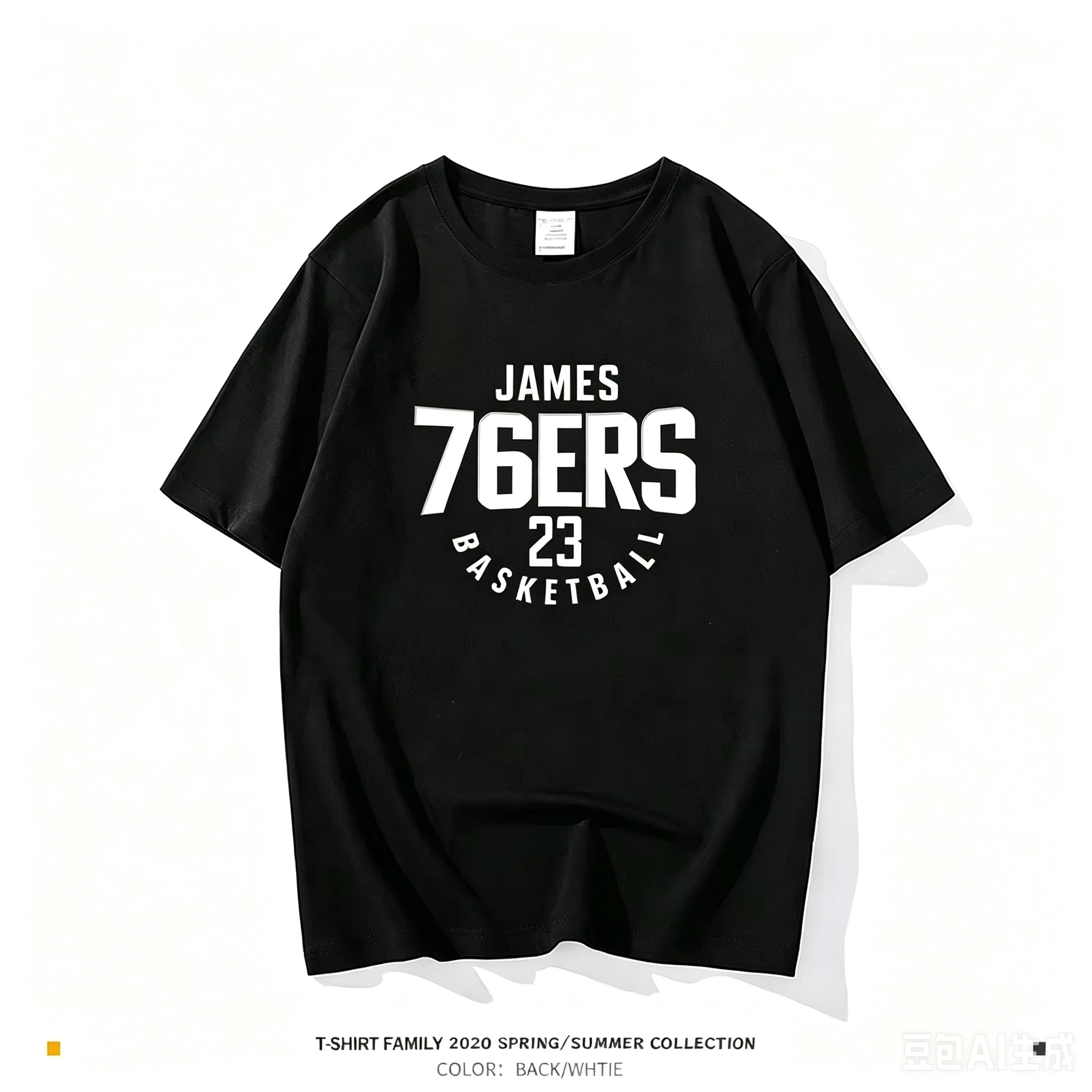 2026 New James Philadelphia 76ers 23 Basketball T-shirt Philadelphia Fans Cotton Sports Casual Short Sleeve Tee