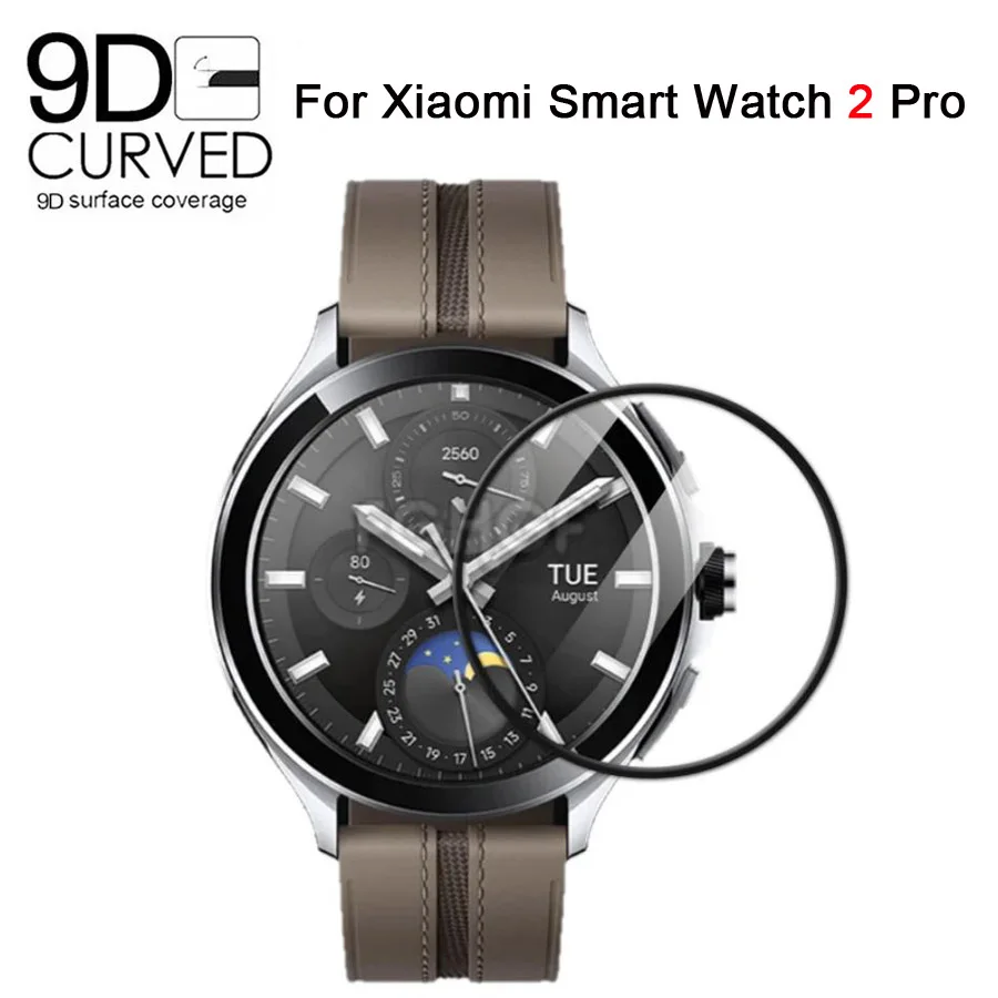 Full Coverage Protective Film For Xiaomi Watch 2 Pro Cover Soft Flexible Screen Protector For Mi Watch 2 Pro Accessory Not Glass