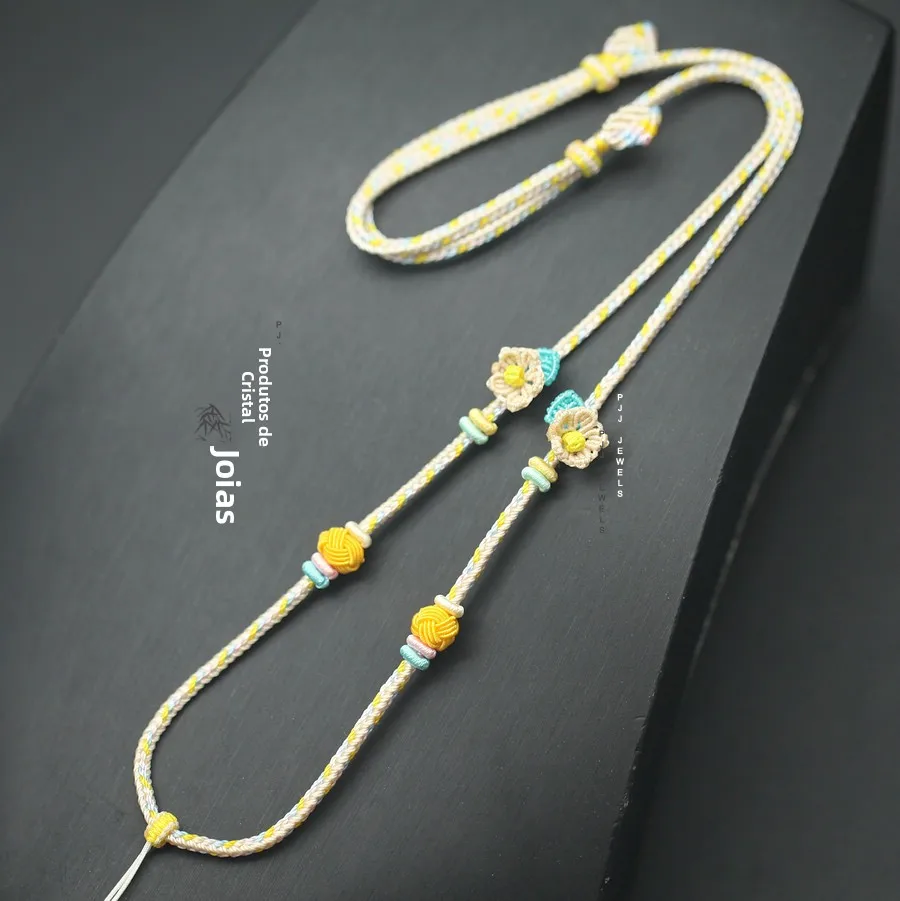 adjustable-unisex-sweater-chain-necklace-cord-gold-silver-buddha-amulet-simple-cute-style-ethnic-jewelry-fashion-accessory