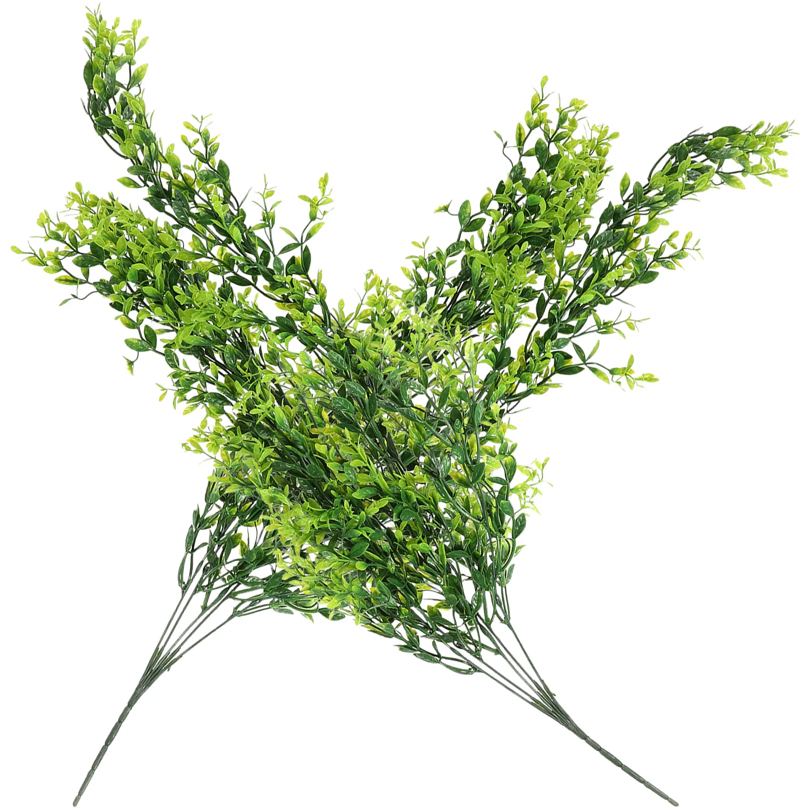 

2pcs Fake Hanging Wall Mounted Artificial Plants For Bedroom Decor Green Rattan Leaf Indoor Plant Ornament Vines Fake