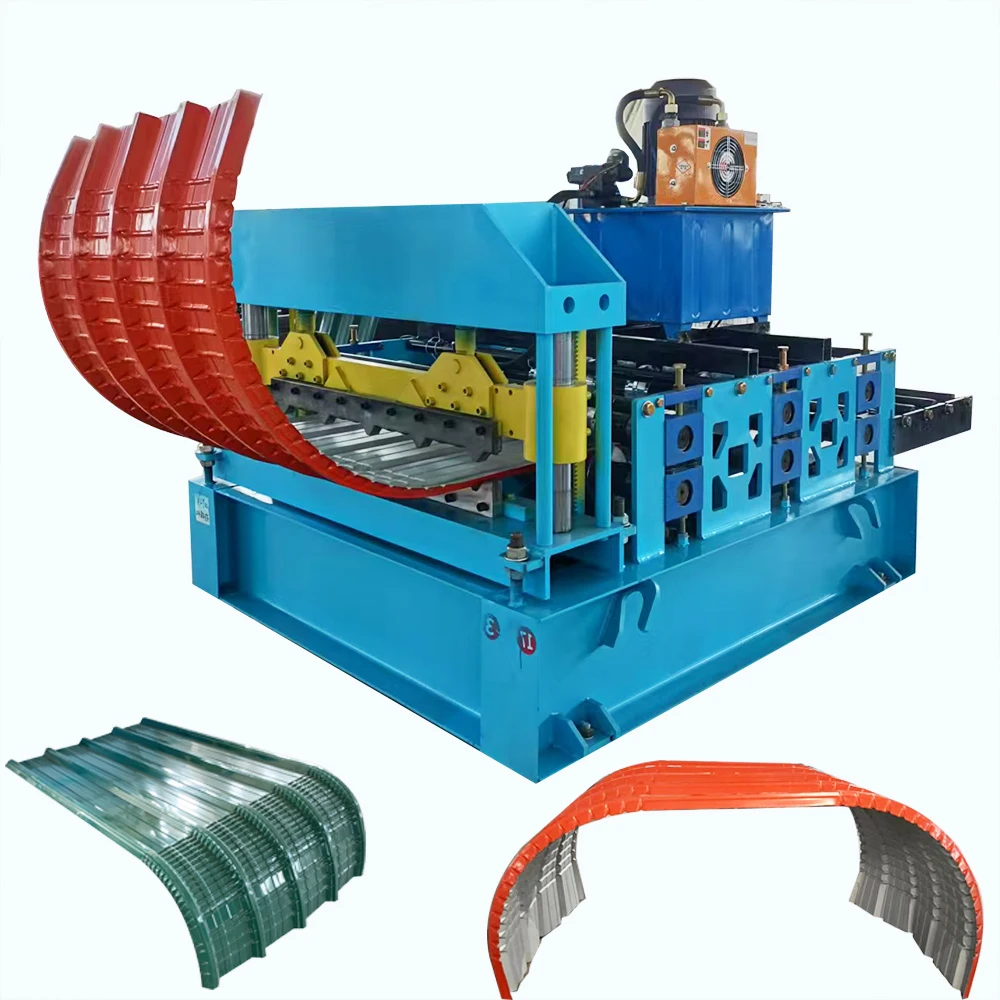 Automatic Steel Roofing Curving Machine Hydraulic Crimping Machine
