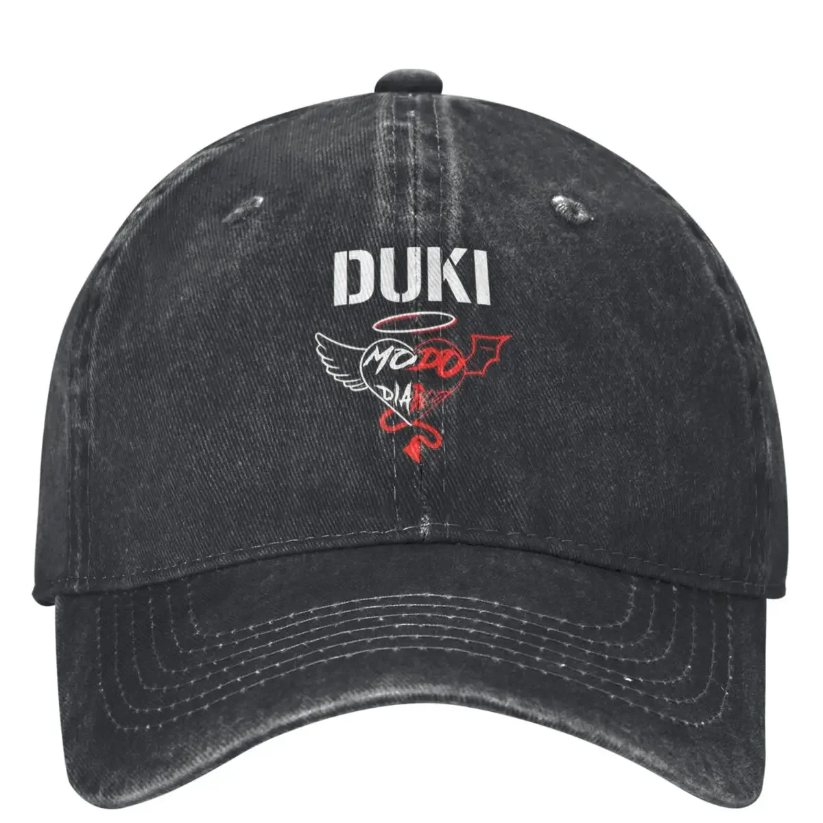 Duki Trap Rap Duko Washed Baseball Cap Stylish Trucker Hat Summer Couple Women Outdoor Sun Designer  Caps