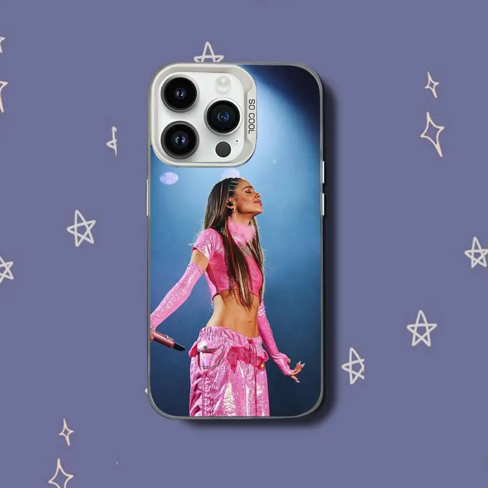 Martina Stoessel T-TINI Phone Case For iPhone 17,16,15,14,13,12,11,Pro,XS,Max,Plus,Mini,SE White Candy Matte Shockproof Cover