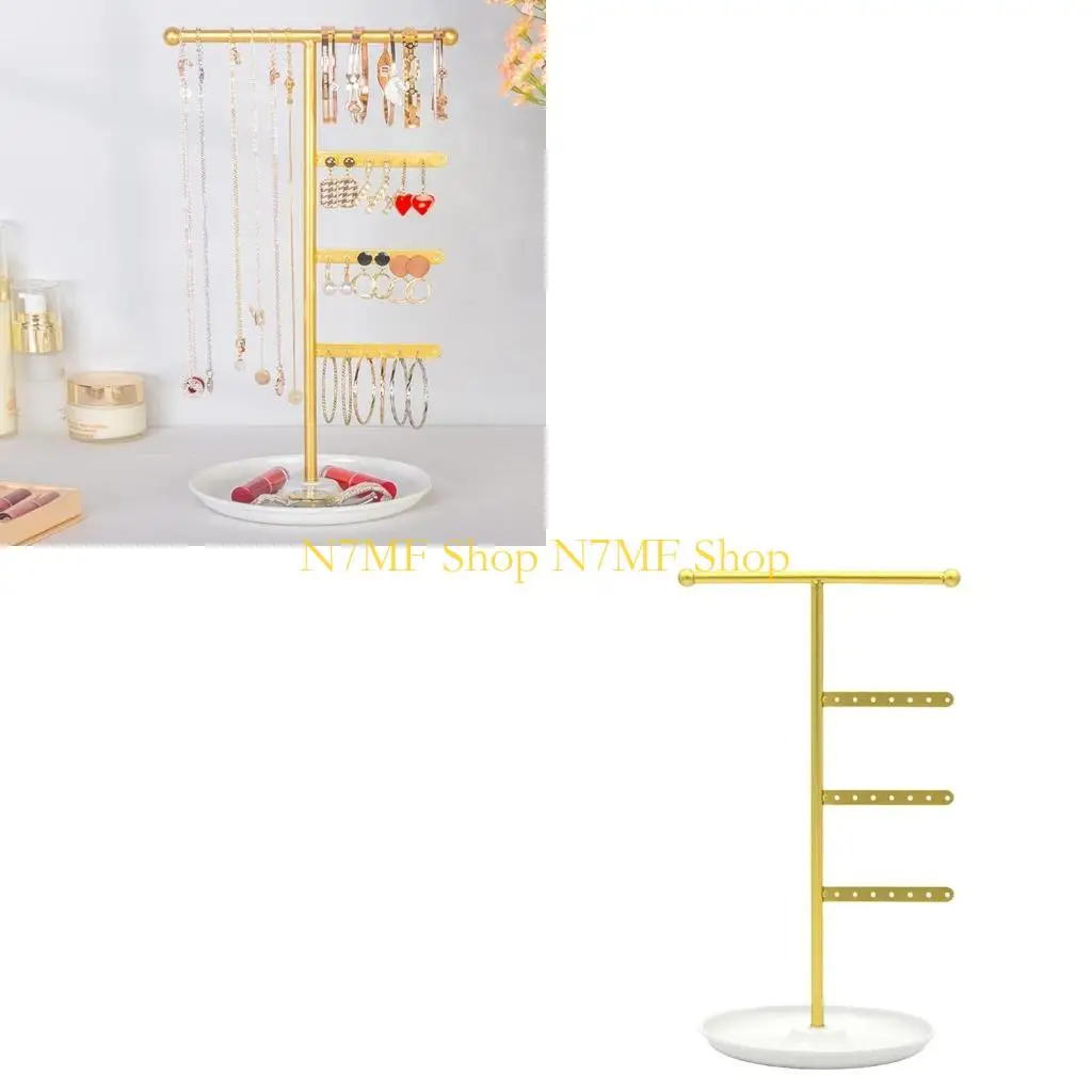 

N7MF Jewelry Display Stand Braslet Holder Sergring Rack Srach The Hame Display для женщин для женщин