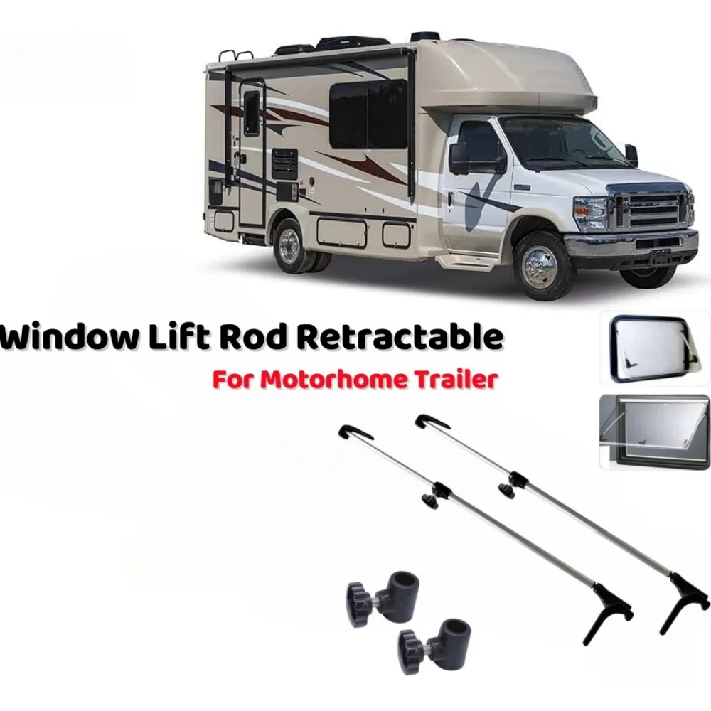 1Pcs Window Lift Rod 12-13mm Retractable Window Stay Lock Window Stay Bar Accessories  For Caravan Camper Motorhome