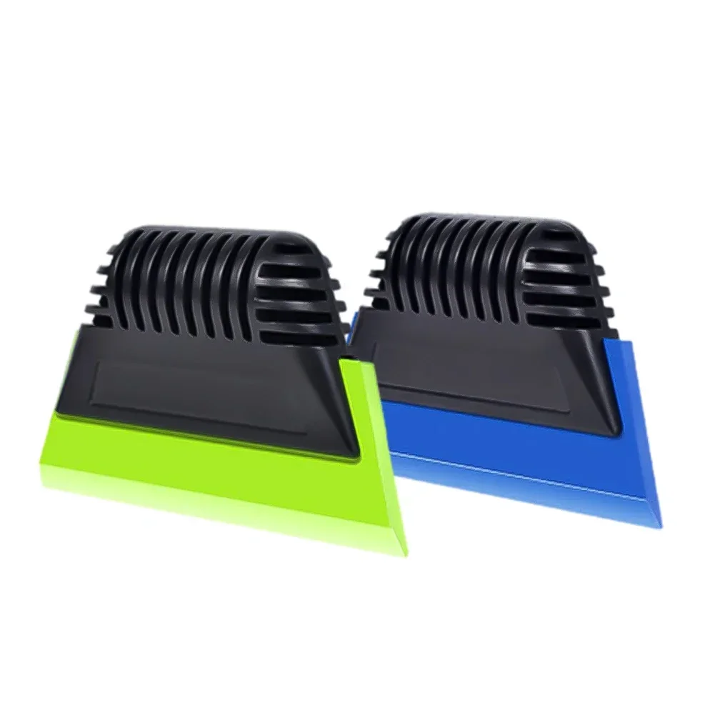 Soft Silicone Cleaning Scraper Tool, Ferramentas de lavagem, Limpador para automóveis Windshield Window Glass, Lâmina de secagem de água, cor