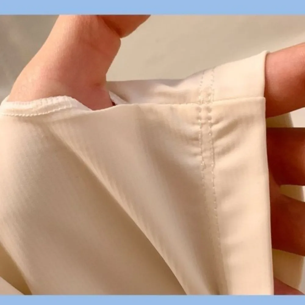 

Loose Songkran Festival Ice Silk Sleeves Lightweight Elastic Fabric Breathable Arm Covers Polyester Cooling Effect