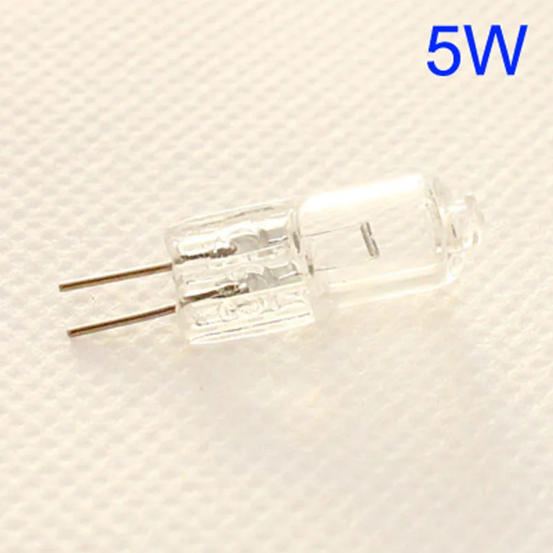 10pcs G4 Halogen Lamp 2 Pin Light Bulb For Fragrance Light Ceiling Lamp Desk Light Replacements 12V 5W/10W/20W/30W/50W 