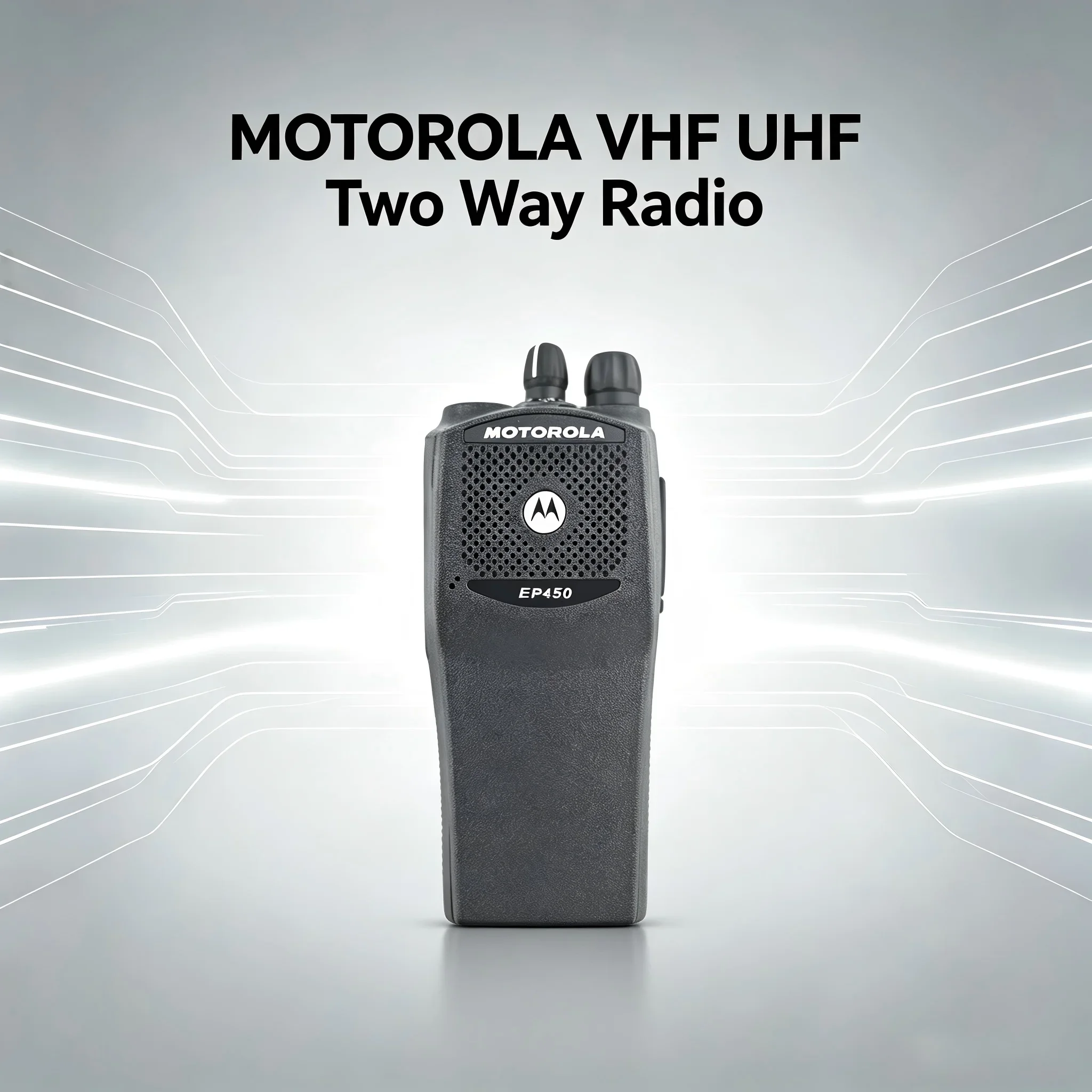 Kim Shop  WANGKM  moto rola EP450 Analog Two Way Radio UHF Radio VHF Radio IP54 Dust Splash Proof Budget Walkie Talkie Long Rang
