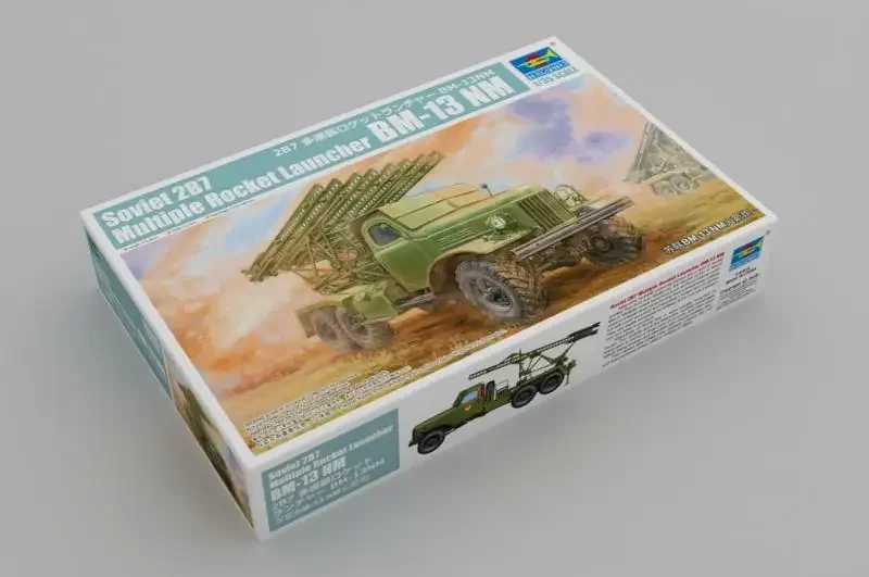 TRUMPETER 01075 Plastic Model 1:35 Soviet 2B7 Multiple Rocket Launcher BM-13 NM Model Kit