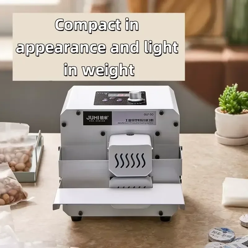 For^-Fully Automatic 300W Electric Heating Sealing Machine 110V/220V Portable Small Packaging for Tea Bags and Snack Bags./
