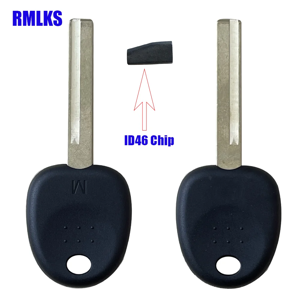 Nuova chiave di accensione vuota non tagliata con Chip Transponder ID46 per HYUNDAI ACCENT VELOSTER Uncut TRANSPONDER CHIP Key Blank HY18-PT