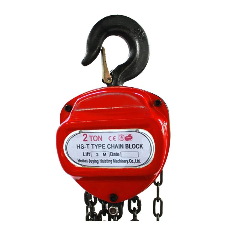 1t HST Manual Chain Hoist Block for Lifting Hebei Factory Customized Hand Oprated Chain Block