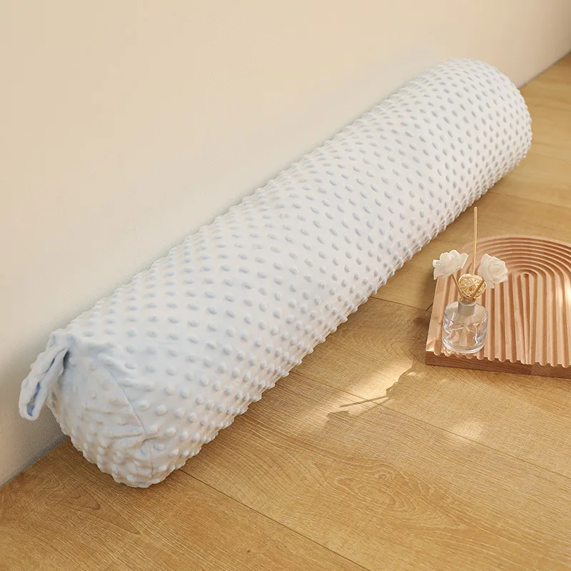 Bean Fleece Pillow Girls Bedroom Side Sleep Leg Long Pillow with Washable Cover Soft Body Pillows for Sleep