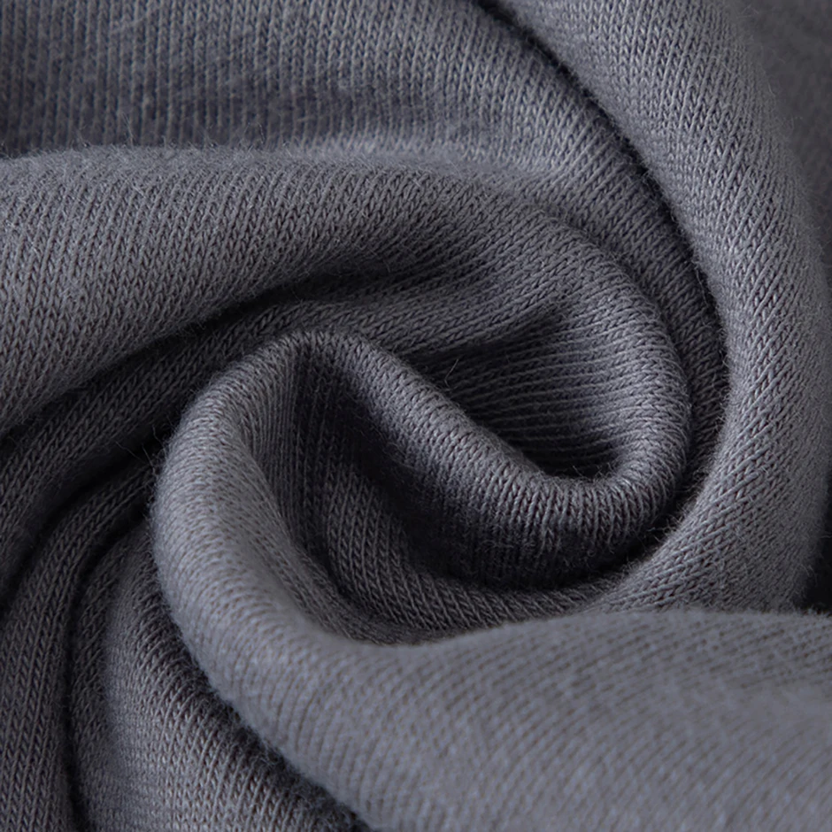 4-teiliges Set Herren-Unterwäsche aus Baumwolle in Uni-Farben, lässig und vielseitig, elastischer Bund, bequeme Boxershorts in Übergröße – Detail 14