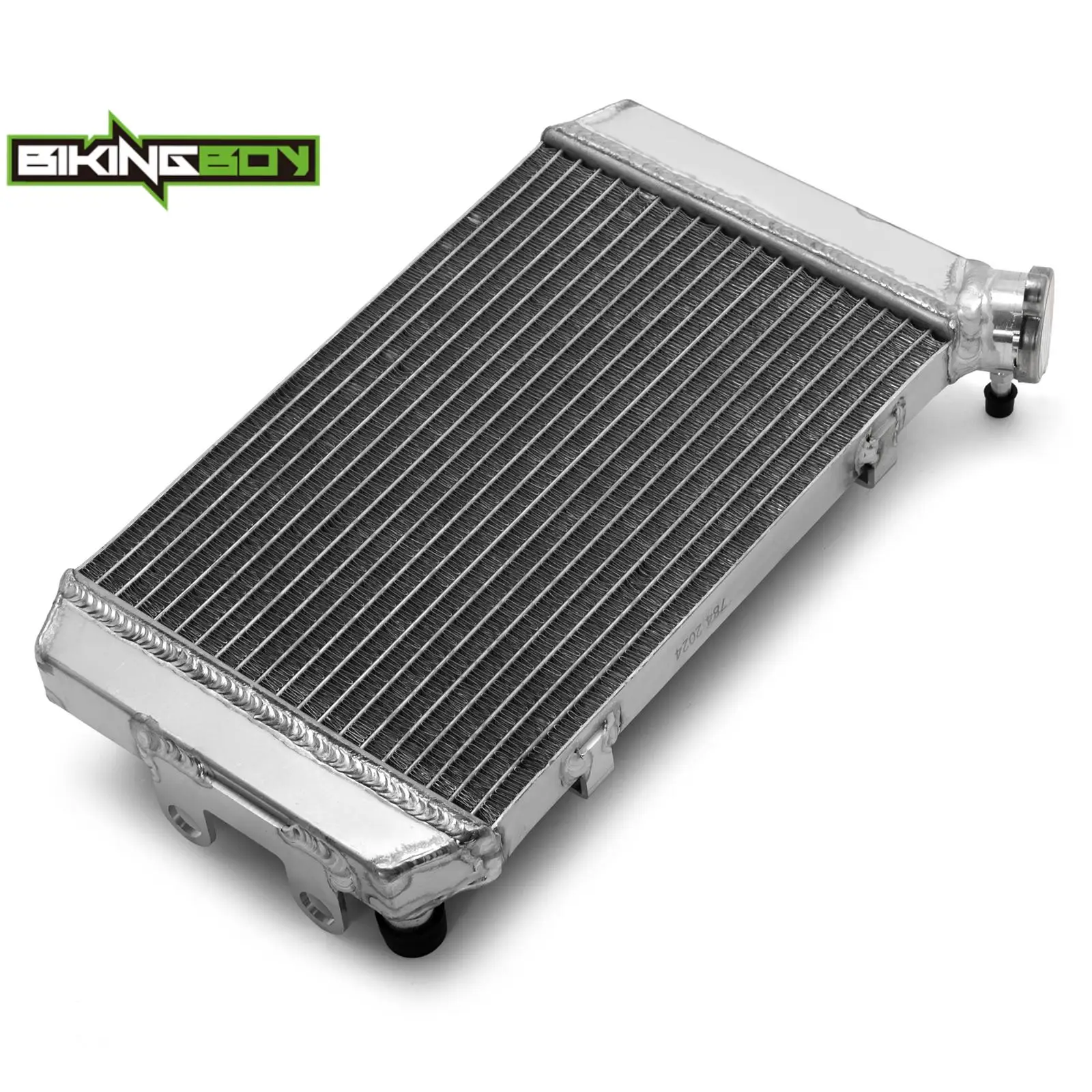 BIKINGBOY Engine Cooling Radiator Water Cooler For Kawasaki Vulcan S 650 EN650 15 16 17 18 19 20 21 22 23 24 Aluminum Alloy Core