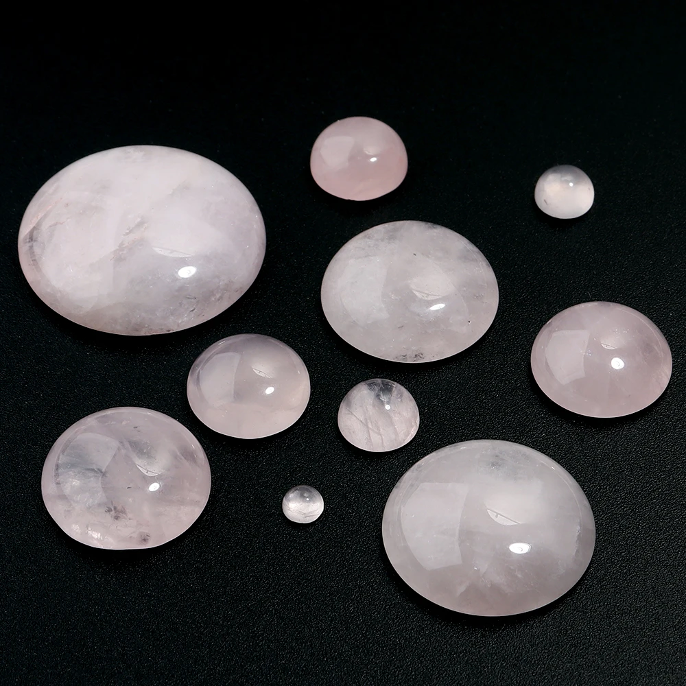 5/10Pcs Natural Stone Cabochon Cameo Powder Crystal Flatback Cabochon for DIY Making Jewelry Ring Craft Findings Cabochon Beads