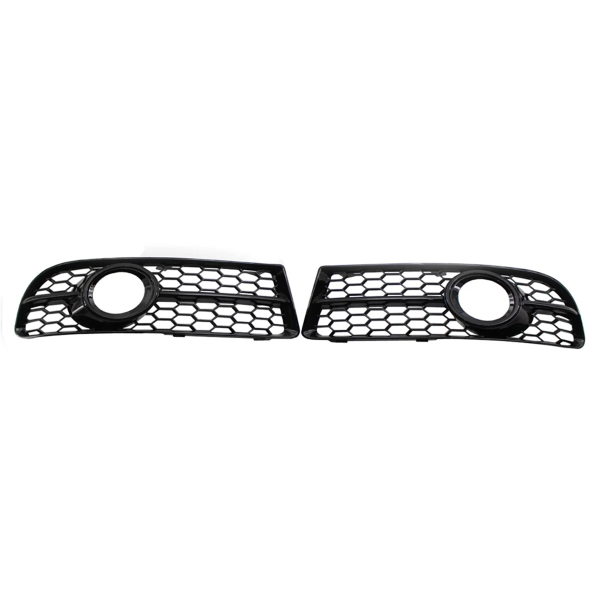 

A48M-Professional Front Bumper Honeycomb Mesh Fog Light Grille Cover for Audi A4 B7 S4 B7 A4 S-Line 2005-2008 8E0807681F 8E08076