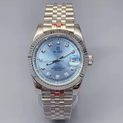 36mm 39mm Sapphire Glass 2024 New Style Stainless Steel Watch Japanese Nh35 Automatic Mechanical Movement N3