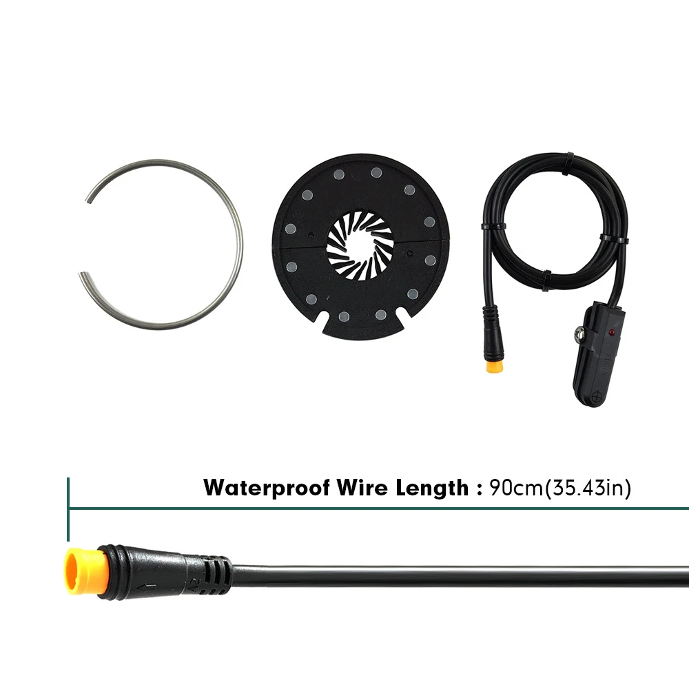 PAS Pedal Assist Sensor KT-D12L KT D12 D12L 12 Magnet 3pin Stecker SM/Wasserdichte Elektrische Fahrrad Zubehör – Detail 3