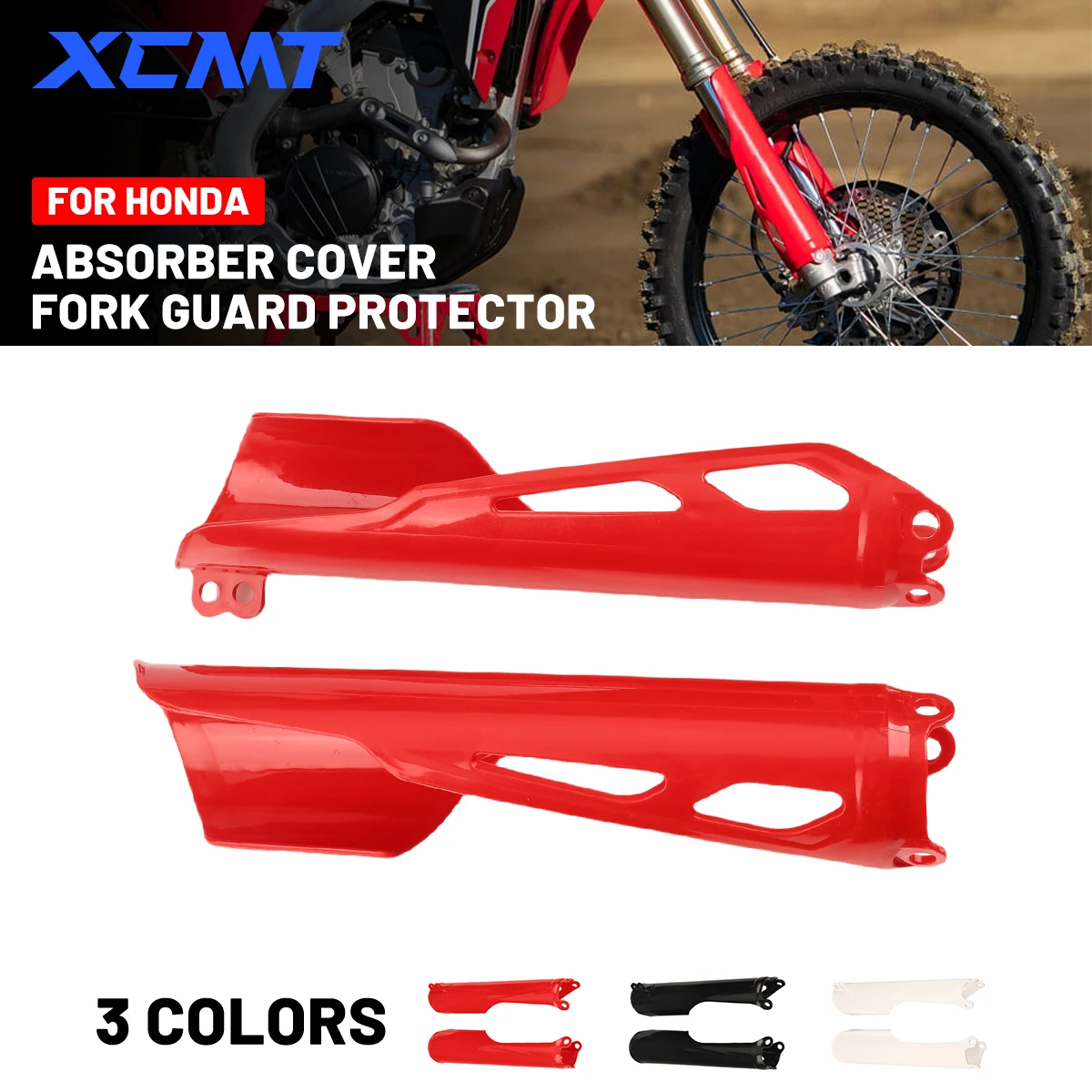 

Motorcycle Fork Protection For KTM Shock Absorber Cover Guard CRF 250 300 450 CRF250 CRF450 CFR300 Enduro Motocross Accessories