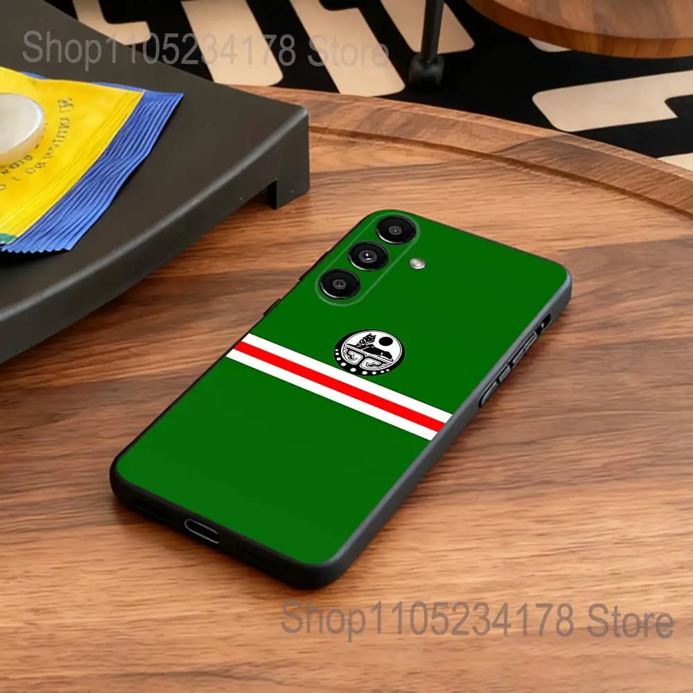 Art Chechen Coat Of Arms Phone Case for Samsung S series s21 s22 s23 s24 s25 FE Plus Ultra TPU Soft to Skin-friendly case