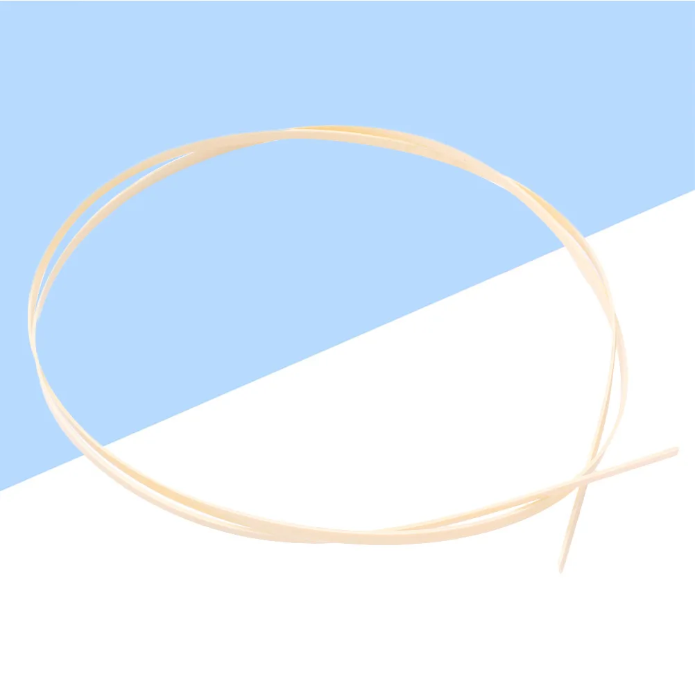 

1.5mm Plastic Binding Purfling Strips Trim Inlay for Guitar Bass Ukulele Accessories 6mm Width (Ivory)
