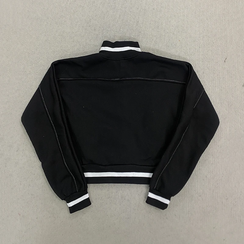 Korean Cartoon Long Sleeved Baseball Jacket for Girls Kawaii Street Jacket Personalized Zipper Cardigan Anime Autumn - view 6