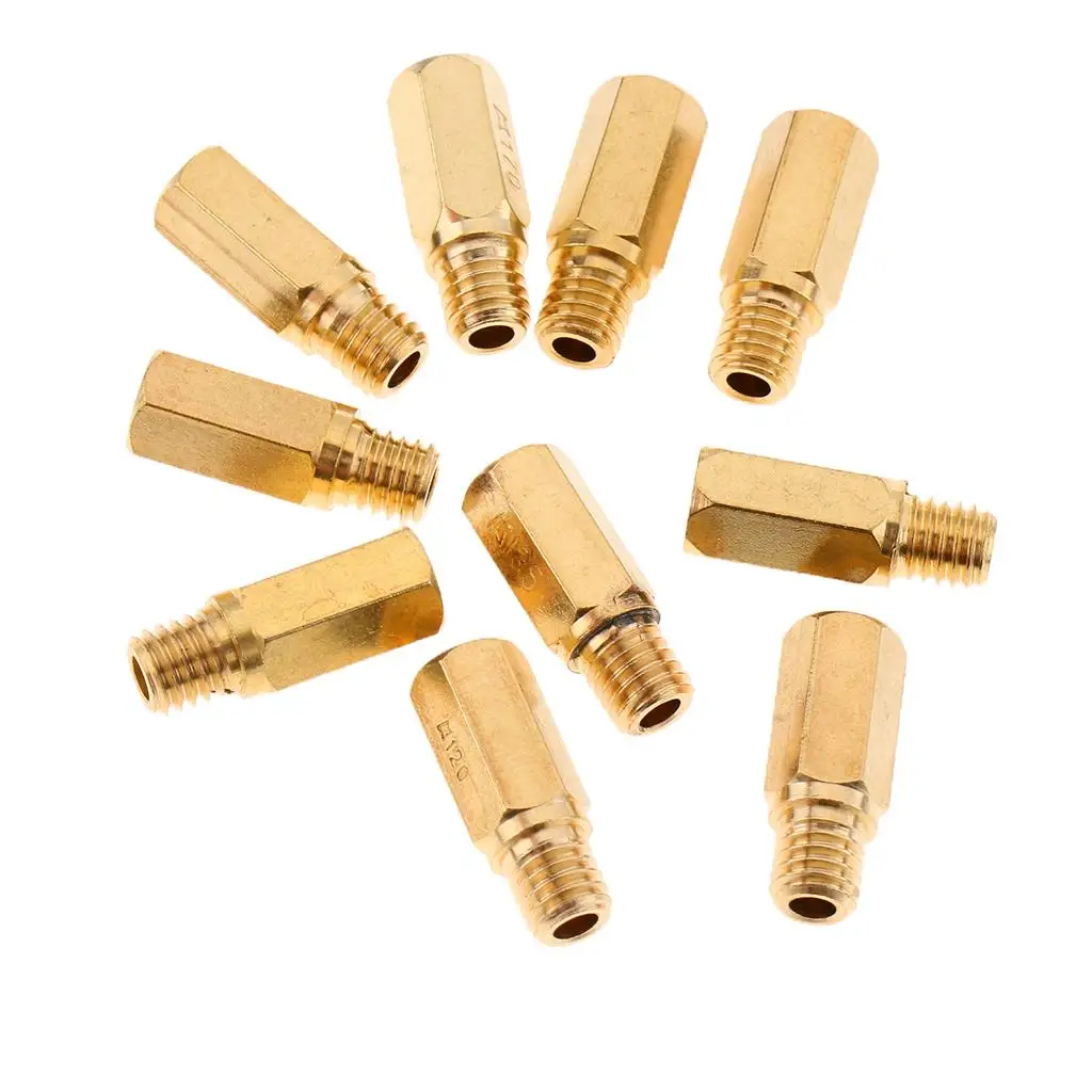 Carburetor Main Jet Kit Copper Needle Set Carburetor Repair Parts for PWK 19mm 21mm 24mm 28mm