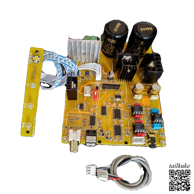 

Плата двойного параллельного декодера PCM1794DAC поддерживает плату коаксиального/оптического декодера IIS Bluetooth