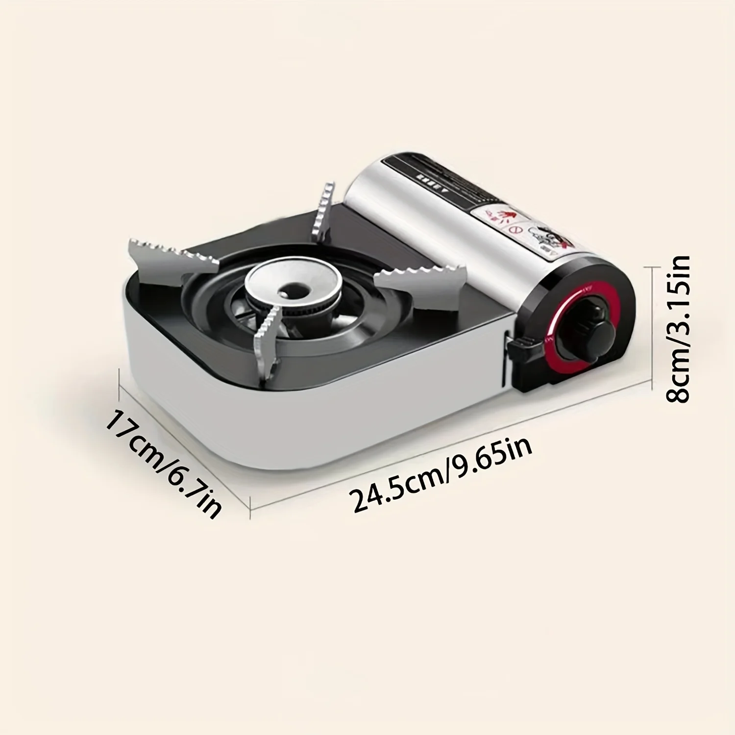 Outdoor Mini Cooker Camping Hiking Picnic Portable Fishing Hunting Warmer Card Cassette Gas Stove Barbecue BBQ Cooking Kitchen