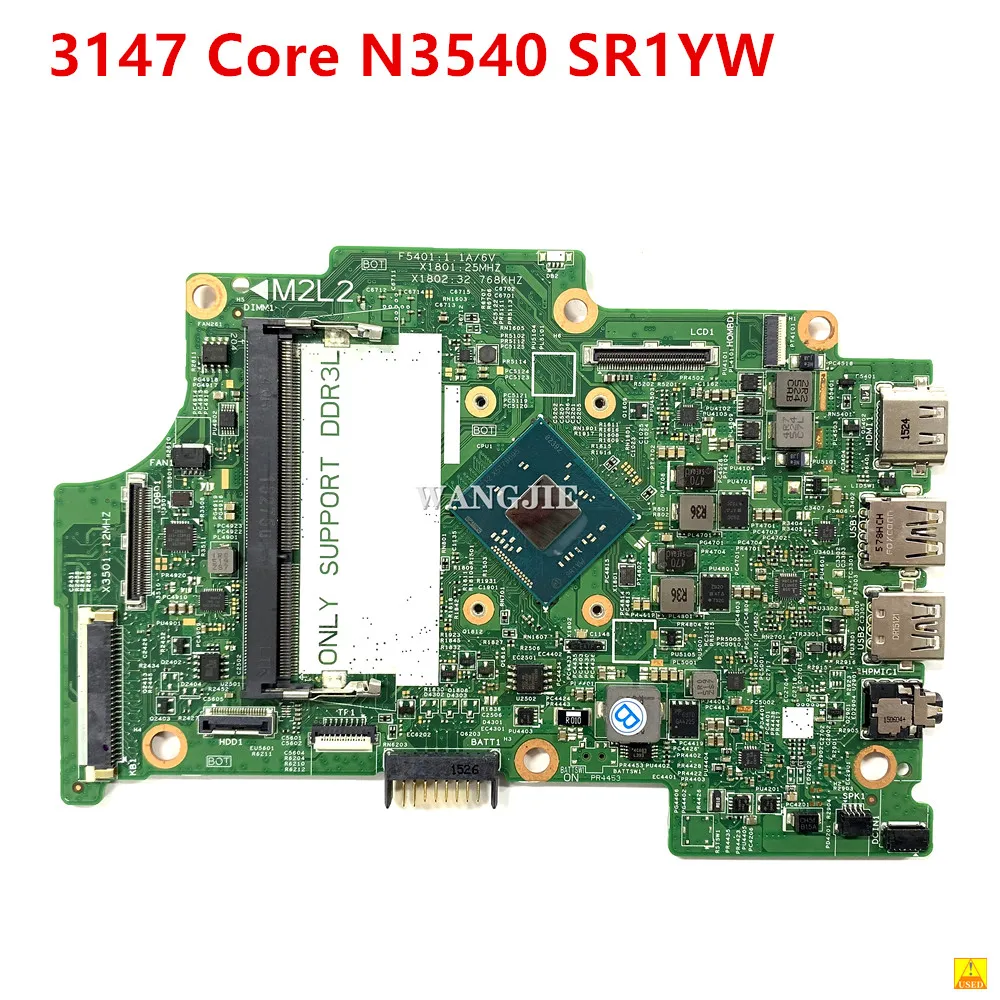 

For DELL Inspiron 11 3000 3147 Core N3540 SR1YW Mainboard CN-0KW8RD 0KW8RD 13270-1 Laptop Motherboard DDR3 100% Working