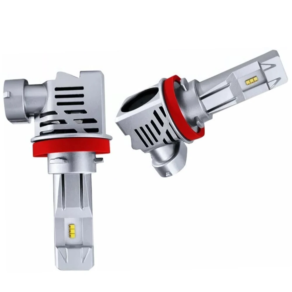 2pcs H11 H9 H8 Led Spotlight Universal Car Spotlight 2.8*1.4in 9v-32v Waterproof Spotlight Lamp