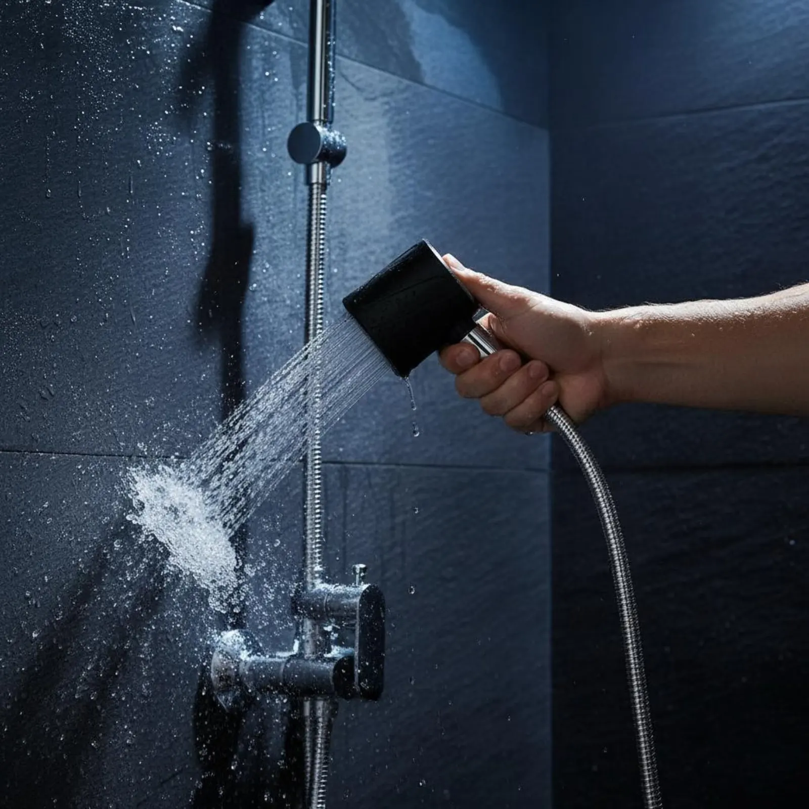 Handheld Shower Head Upgraded Bathroom Fixture for Men view 5