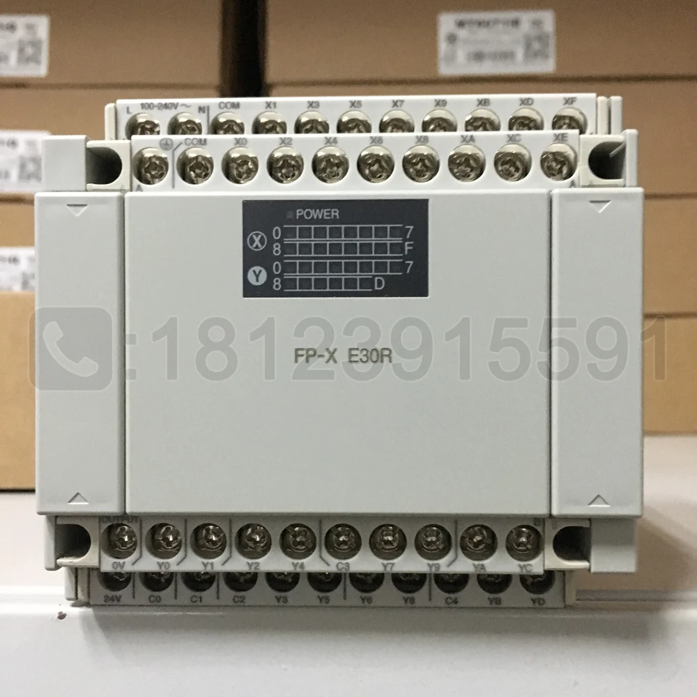 

Good PLC Expansion Module Afpx-e30r / Fp-xe30r 16 In And 14 Out, Suitable For Fp-x / Fp-xh