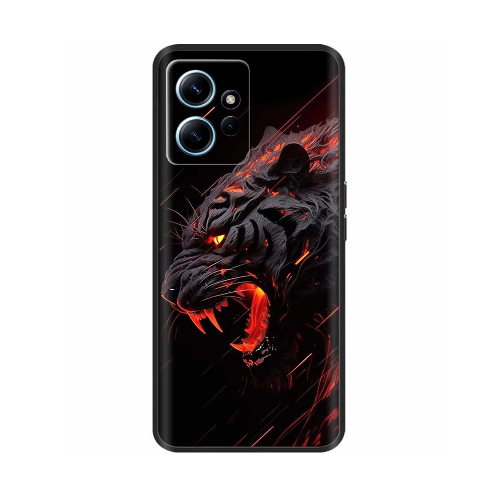 حافظة لهاتف Xiaomi Redmi Note 12 4G غطاء خلفي على شكل فراشة على شكل قلب جميل لهاتف Redmi Note 12 Pro Note12 غطاء هاتف ناعم من السيليكون Funda #4