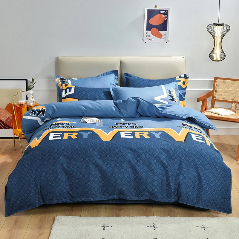 Prints Duvet Cover Twin Queen King Size 50% Cotton Comforter Cover for Double Bed 1 Piece Bedding Quilt Cover No Pillow Cover - view 4