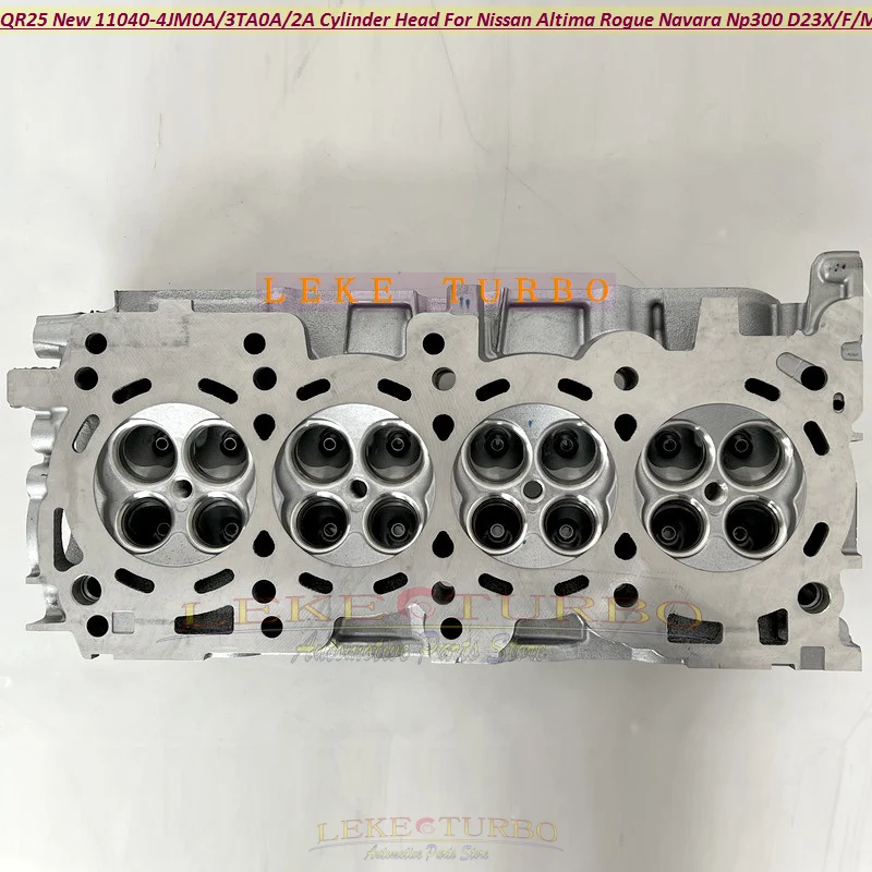 QR25 11040-4JM0A 11040-3TA0A 11040-3TA2A Cylinder Head For Nissan Altima Rogue Navara Np300 Frontier Nv350 Caravan Urvan Terra
