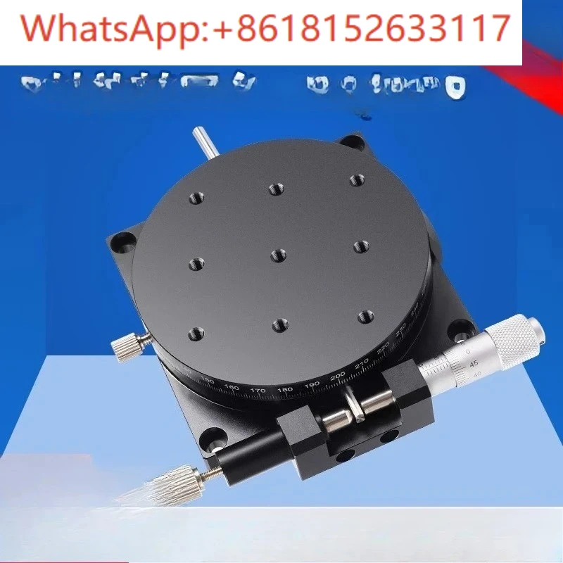 منصة الضبط الدقيق 360 درجة RS60/90/125 تعديل يدوي مؤشر الإزاحة di-sc RSP الدقة
