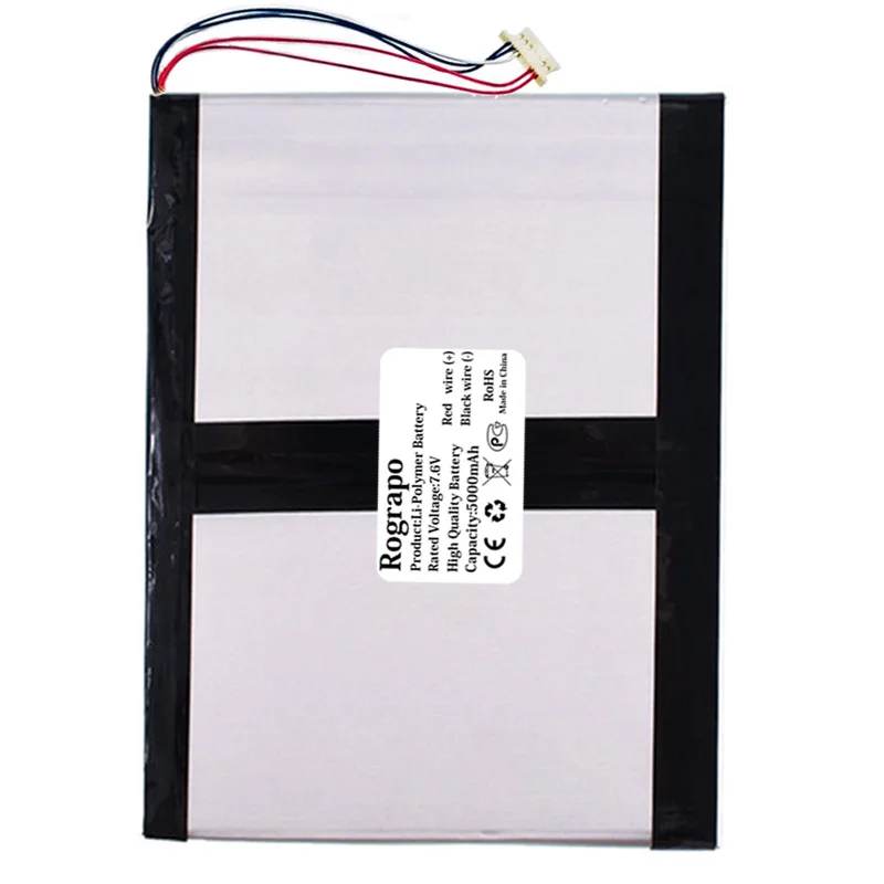 New 7.6V 5000mAh Battery For DIGMA EVE 10 C301t Digma CITI 10 C302t CS1046EM Tablet PC 7 Holes 5 wire Plug +Tools