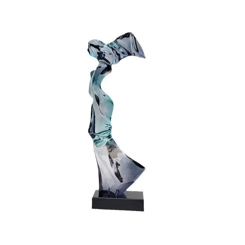 Imported simple and modern new resin ornaments Hotel lobby model room porch Home decoration desktop artwork