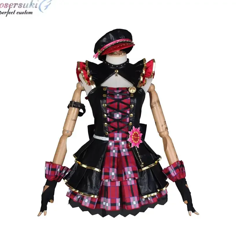 Aqours Lovelive Wake up Challenger Sakurauchi Riko Matsuura Kanan Takami Chika Cosplay Costume Halloween Carnival Outfit image 6