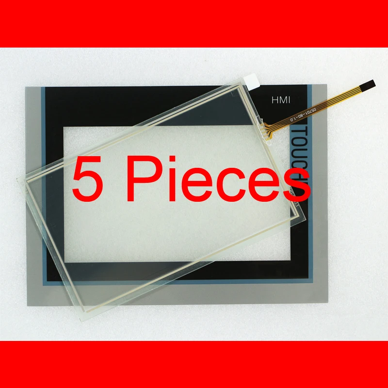 5 Pieces GEA TP700 Comfort OEM 6AV2124-5GC00-0AC0  -- Plastic protective films Touch screens panels