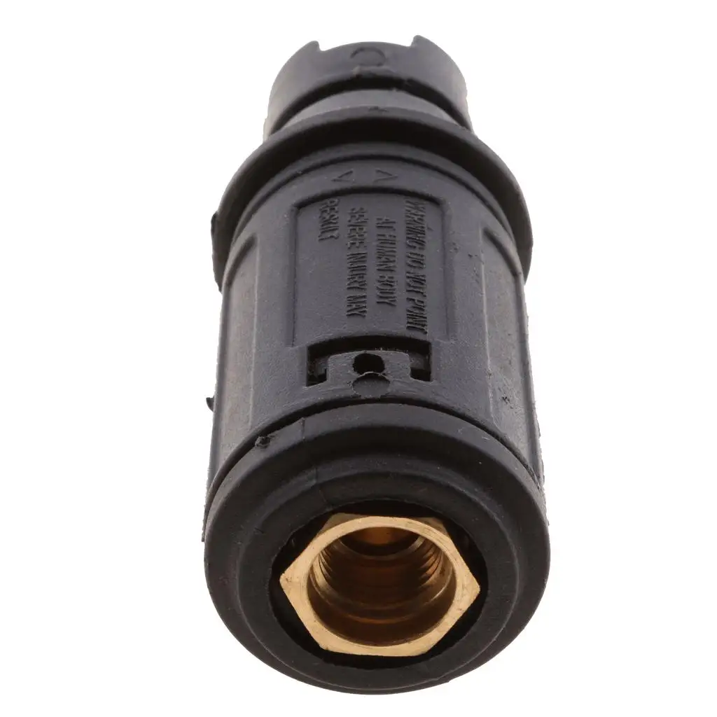 Flat Nozzle Water Sprayer Quick Connect Stainless Steel Attachment for Gardening and Large Surfaces