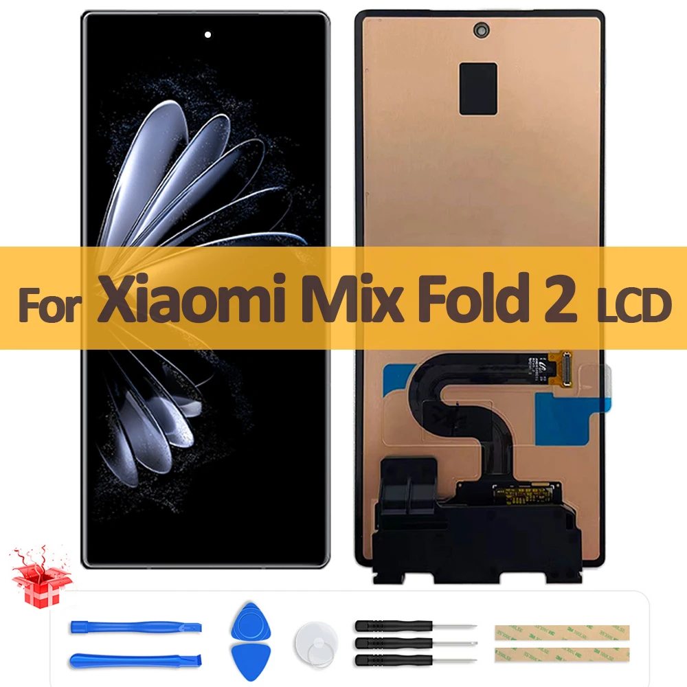 

6.56" AMOLED For Xiaomi Mix Fold 2 LCD Display Touch Panel Screen Digitizer For Mix Fold 2 Secondary External Screen