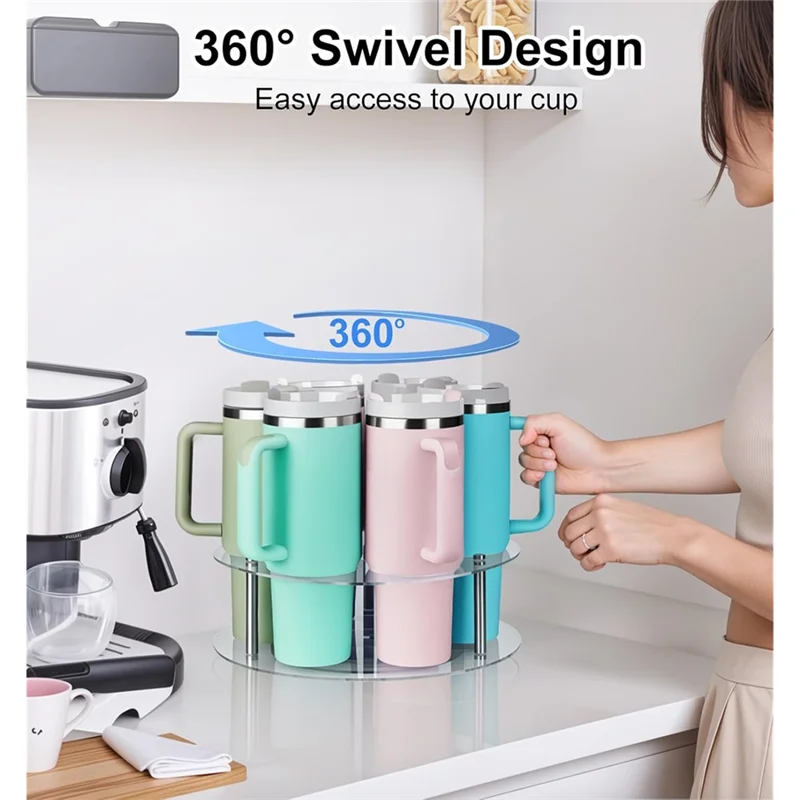 A76X-Für 40-Unzen-Becher-Organizer mit Griff, Wasserflaschen-Organizer für 40-Unzen-Becher-Cup-Organizer