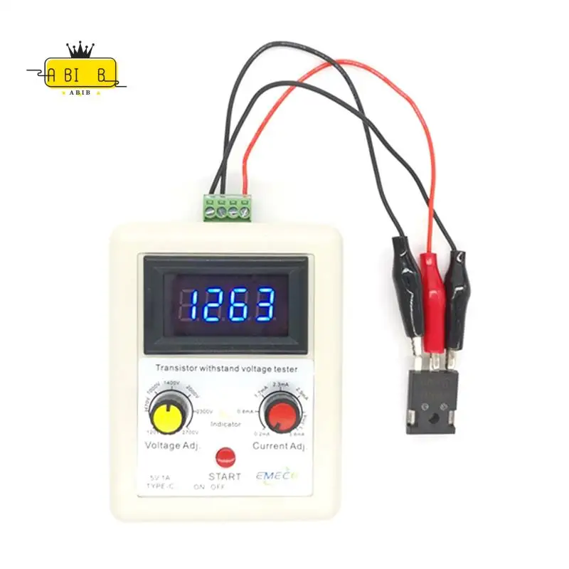 

ABIB -110V-2600V IGBT Voltage Capability Tester Diode MOS Triode Digital Voltmeter Tester Portable Withstand Voltage Tester