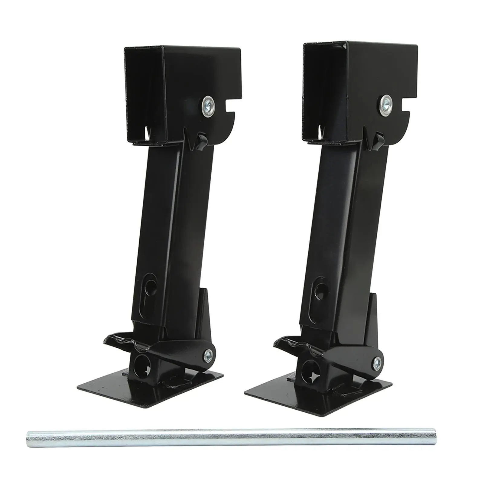 High Strength Telescoping Jack Parking Support for Trailer   650lb Capacity, Exquisite Craftsmanship, Wear Resistant