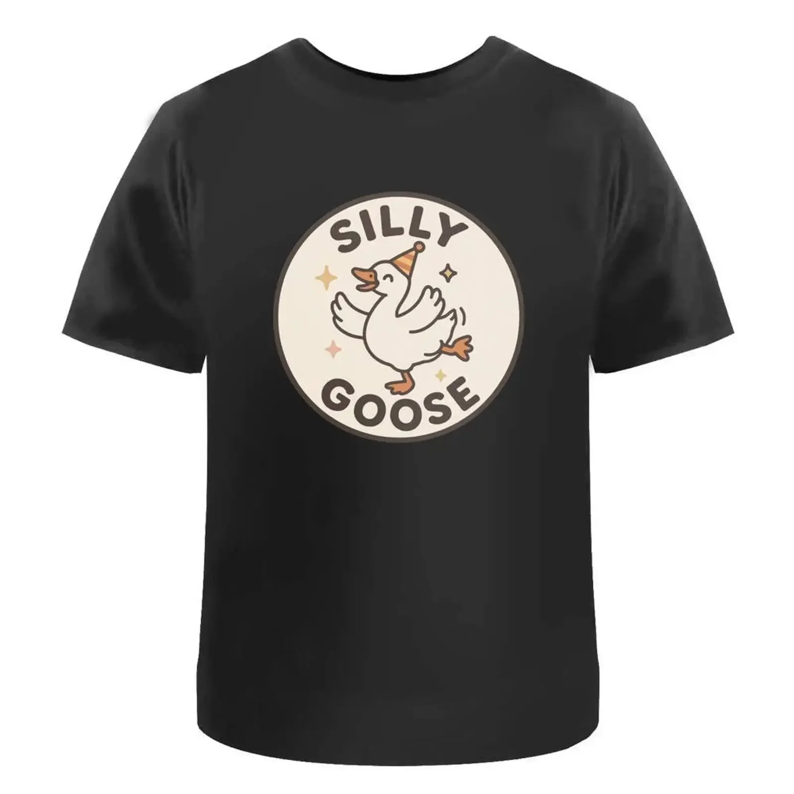 Camiseta quot Silly Goose 100 Baumwolle S XXL TA054139 vintage lavada, ropa de diseñador cómoda y a la moda