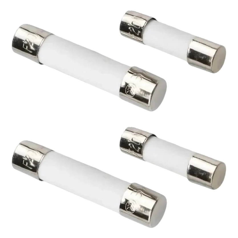 AMP 5*20mm 6*30mm Fast Blow Tube Ceramic Fuses 250V 0.25A -30A